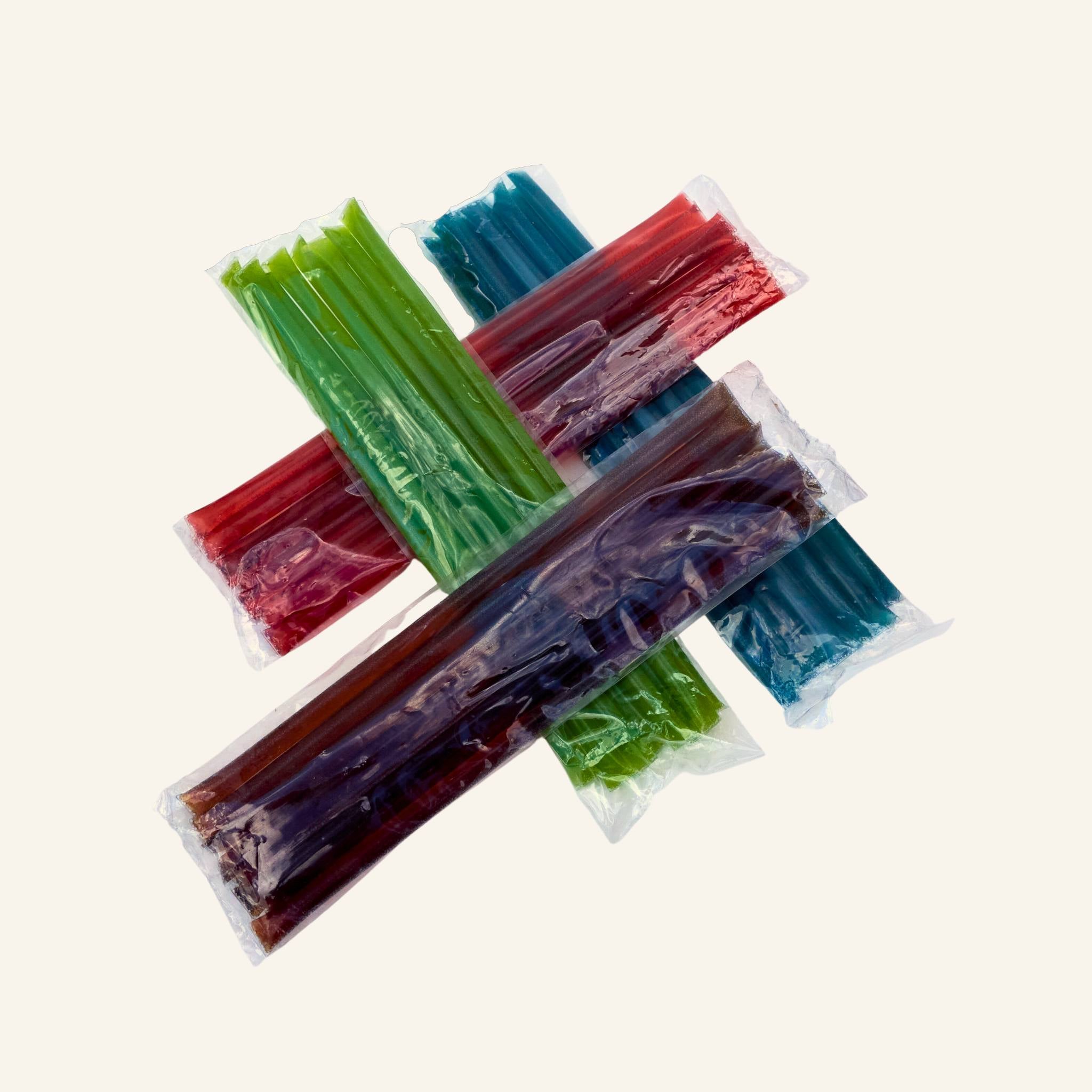 Honey Sticks - A Rainbow of Flavors